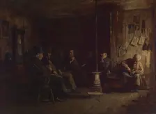 The Nantucket School of Philosophy, 1887. Creator: Eastman Johnson