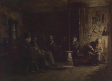 The Nantucket School of Philosophy, 1887. Creator: Eastman Johnson