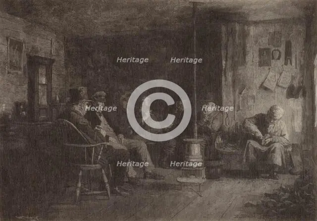 The Nantucket School of Philosophy, 1894. Creator: Eastman Johnson.