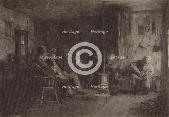 The Nantucket School of Philosophy, 1894. Creator: Eastman Johnson.