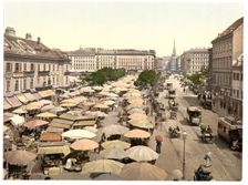 The Naschmarkt, Vienna Artist: Anonymous