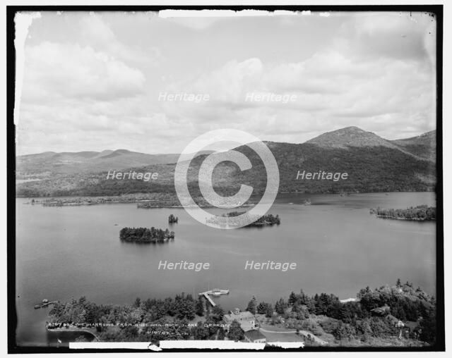 The Narrows from Shelving Rock, Lake George, between 1900 and 1906. Creator: Unknown.