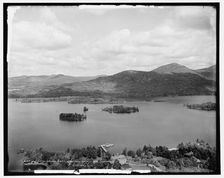 The Narrows from Shelving Rock, Lake George, between 1900 and 1906. Creator: Unknown