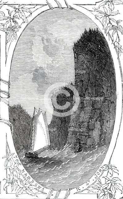 The Narrows, River St. John, 1860. Creator: Smyth.