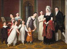 The Nathanson Family, 1818. Creator: CW Eckersberg