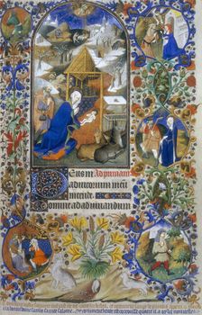 The Nativity, 1423. Creator: Workshop of the Master of the Duke of Bedford