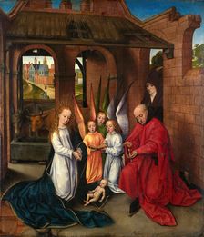The Nativity, 1460-70. Creator: Master of the Prado Adoration of the Magi