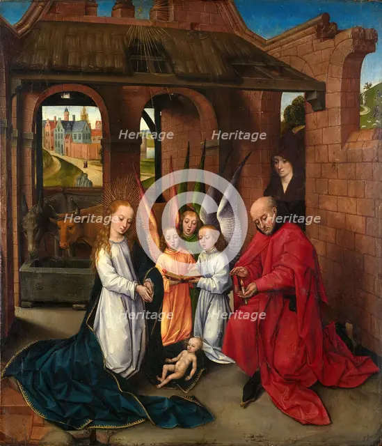 The Nativity, 1460-70. Creator: Master of the Prado Adoration of the Magi.