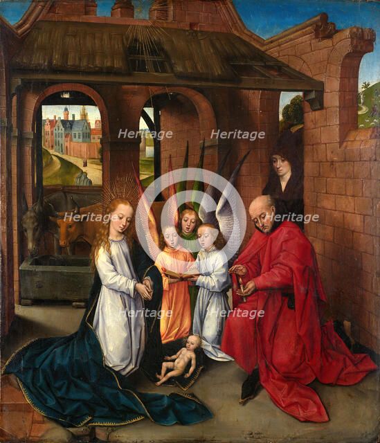 The Nativity, 1460-70. Creator: Master of the Prado Adoration of the Magi.