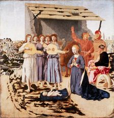 The Nativity 1470-1475. Artist: Piero della Francesca