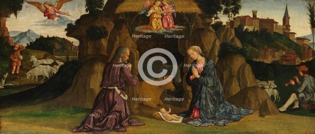The Nativity, 1480s. Creator: Antoniazzo Romano.