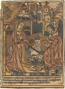 The Nativity, 1490/1500. Creator: Unknown
