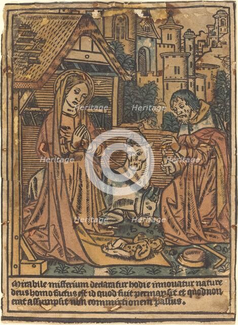 The Nativity, 1490/1500. Creator: Unknown.