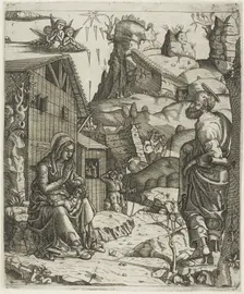 The Nativity, 1500/10. Creator: Master I.I.C.A.