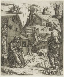 The Nativity, 1500/10. Creator: Master I.I.C.A.