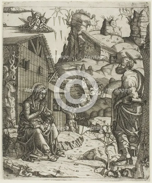 The Nativity, 1500/10. Creator: Master I.I.C.A..