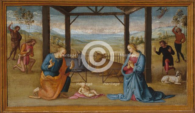 The Nativity, 1500/05. Creator: Perugino.