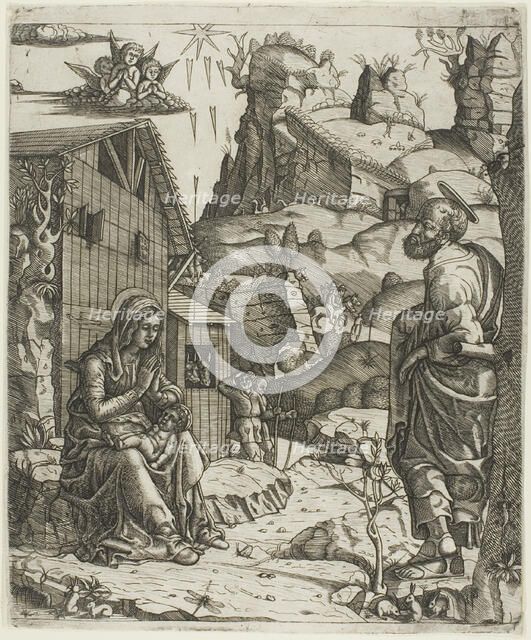 The Nativity, 1500/10. Creator: Master I.I.C.A..