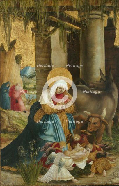 The Nativity, 1507/10. Creator: Master of Pulkau.