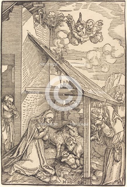 The Nativity, 1510/1511. Creator: Hans Schäufelein the Elder.