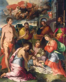 The Nativity, 1534. Creator: Perino del Vaga