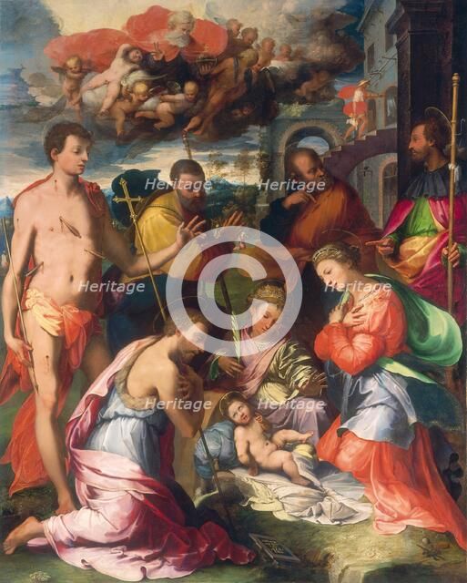 The Nativity, 1534. Creator: Perino del Vaga.