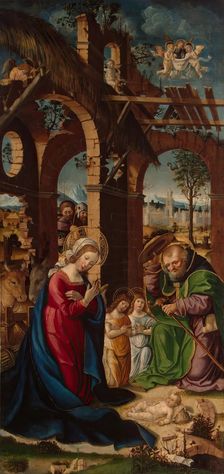The Nativity, 1550. Creator: Gandolfino d'Asti