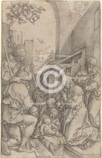 The Nativity, 1552. Creator: Heinrich Aldegrever.
