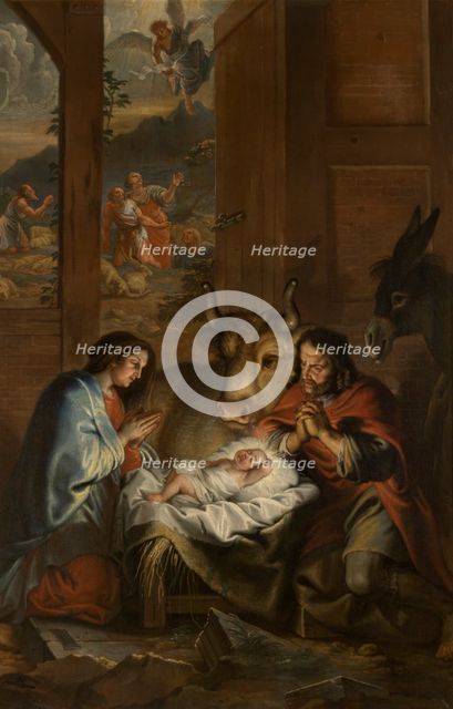 The Nativity, 1689. Creator: Jan Erasmus Quellinus.