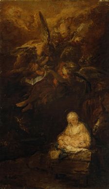 The Nativity, 1700. Creator: Bartolomeo Biscaino