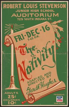 The Nativity, [193-]. Creator: Unknown