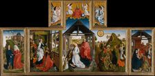 The Nativity, mid-15th century. Creator: Workshop of Rogier van der Weyden (Netherlandish, Tournai ca. 1399-1464 Brussels)