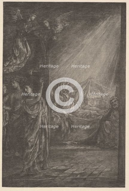 The Nativity.n.d. Creator: John La Farge.