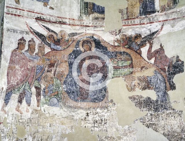 The Nativity of Christ, 1080. Artist: Anonymous  