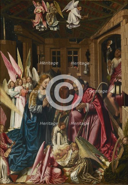 The Nativity of Christ, 1515-1530 . Creator: Master of West Flanders (active ca. 1515-1530).