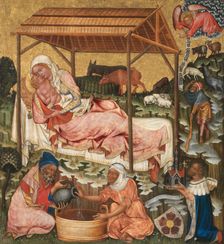 The Nativity of Christ. Artist: Master of Hohenfurth (active ca 1350)