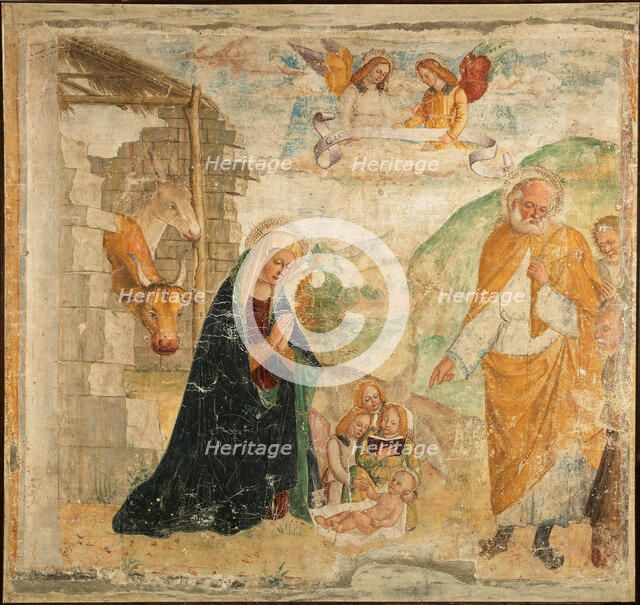 The Nativity of Christ, Between 1520 and 1535. Creator: Marinoni, Bernardino (active 1490-1530).