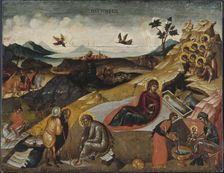 The Nativity of Christ, c. 1490. Creator: Greek icon