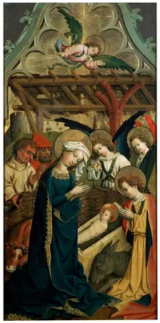 The Nativity of Christ c1440. Artist: Master of the Lichtenstein Castle