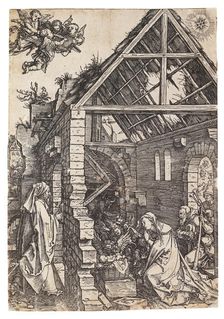 The Nativity of Christ, from the series "The Life of the Virgin", ca 1503. Creator: Dürer, Albrecht (1471-1528)
