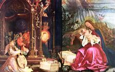 The Nativity of the Antonins of Isenheim c1490-1528. Artist: Matthias Gruenewald