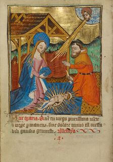 The Nativity, about 1480-1490. Creator: Unknown