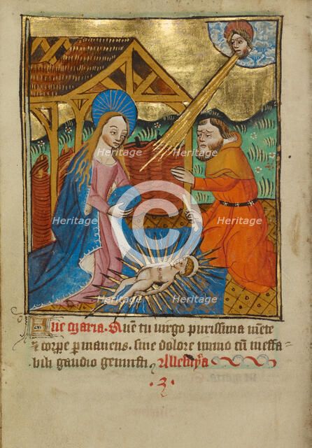 The Nativity, about 1480-1490. Creator: Unknown.