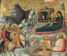 The Nativity and other Episodes from the Childhood of Christ, 1330. Creator: Pietro da Rimini
