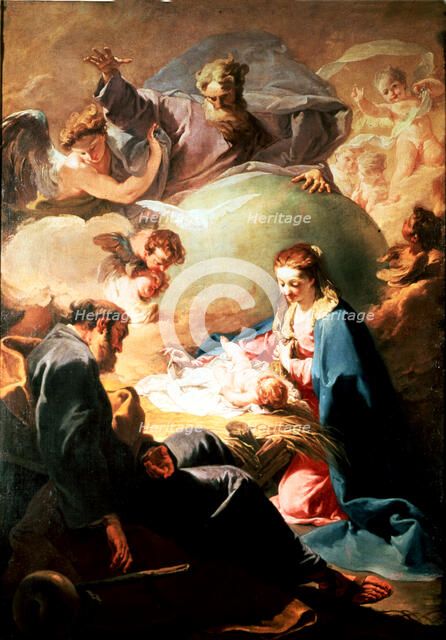 The Nativity' by Giovanni Pittoni.