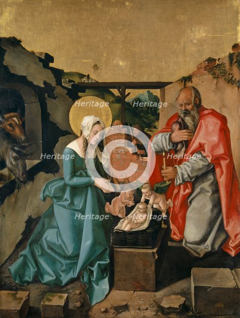 The Nativity (Basel), 1510. Creator: Hans Baldung.