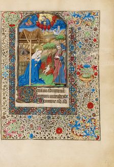 The Nativity; Book of Hours, about 1440-1450. Creator: Workshop of the Bedford Master