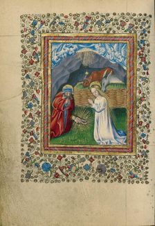 The Nativity; Book of Hours, about 1460. Creator: Unknown
