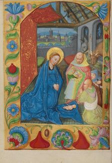 The Nativity; Book of Hours, early 16th century. Creator: Unknown