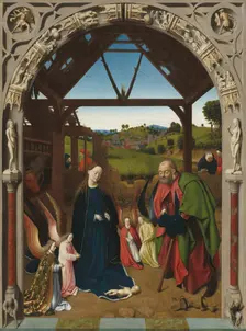 The Nativity, c. 1450. Creator: Petrus Christus